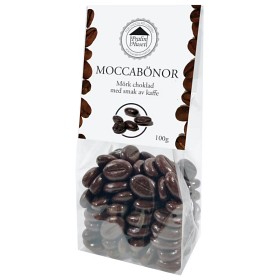Bild på Pralinhuset Moccabönor Mörk Choklad 100g