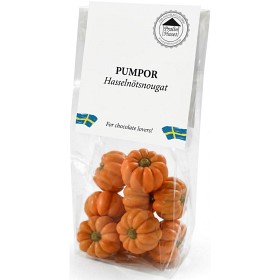 Bild på Pralinhuset Chokladpumpor med Hasselnötsnougat 100g