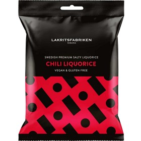Bild på Lakritsfabriken Premium White Salty Chili Liquorice 100 g