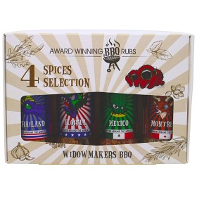 Bild på Widowmakers BBQ Presentförpackning #02 4-pack