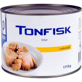 Bild på Pride Tonfiskbitar i Solrosolja 1715g