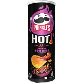 Bild på Pringles Hot Smokin BBQ Ribs 160g