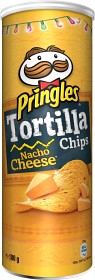 Bild på Pringles Tortilla Nacho Cheese 180 g