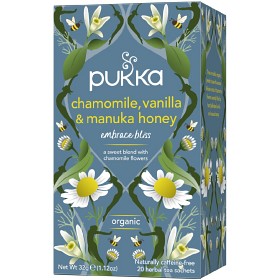 Bild på Pukka Chamomile Vanilla & Manuka Honey 20 tepåsar 