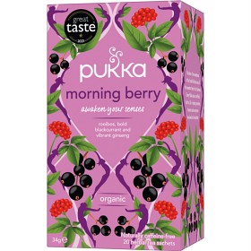 Bild på Pukka Morning Berry 20 tepåsar