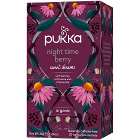 Bild på Pukka Night Time Berry 20 tepåsar
