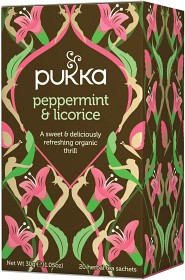 Bild på Pukka Peppermint & Licorice 20 tepåsar