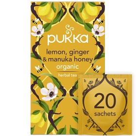 Bild på Pukka Te Lemon/Ginger/Manuka 20st