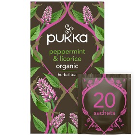 Bild på Pukka Te Peppermint & Licorice 20 tepåsar