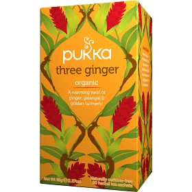 Bild på Pukka Three Ginger 20 tepåsar