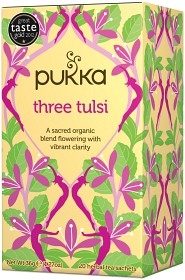 Bild på Pukka Three Tulsi 20 tepåsar 