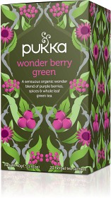 Bild på Pukka Wonder Berry Green 20 tepåsar