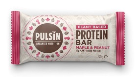 Bild på Pulsin Maple & Peanut Protein Bar 50 g