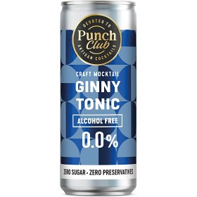 Bild på Punch Club Ginny Tonic Virgin Sockerfri Drinkmix 25cl