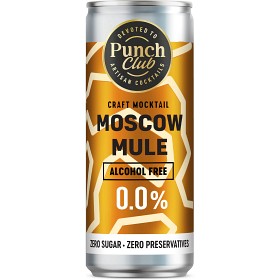 Bild på Punch Club Moscow Mule Virgin Sockerfri Drinkmix 25cl