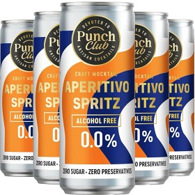Bild på Punch Club Virgin Apertivo Spritz Sockerfri Drinkmix 24x25cl