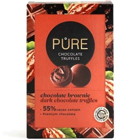 Bild på Pure Chocolate Tryffel Mörk Choklad Browniefyllning 148g