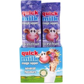 Bild på Quick Milk Magic Sipper Skogsbär 5-pack