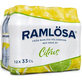 Bild på Ramlösa Citrus 12x33cl PET-flaska inkl pant