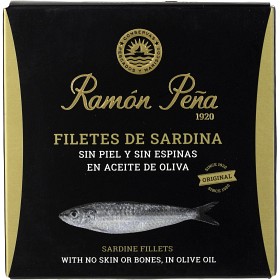 Bild på Ramón Peña Sardinfiléer utan Skinn & Ben 130g