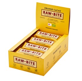 Bild på Rawbite Orange Cacao 50 g 12 st