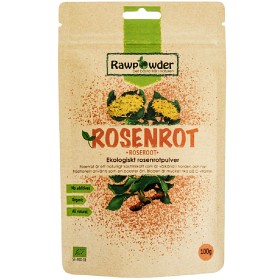Bild på Rawpowder Rosenrot pulver 100 g