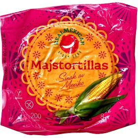Bild på RealMexican Majstortillas av Gul Majs 15cm 8-pack
