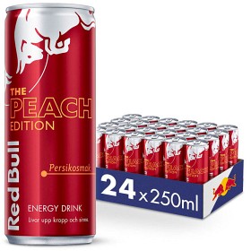 Bild på Red Bull Energidryck Persika 24x25cl
