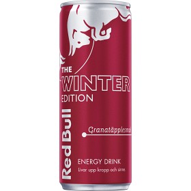 Bild på Red Bull Energidryck Winter Edition Granatäpplesmak 25cl inkl pant