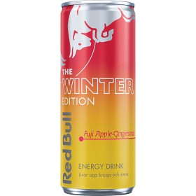 Bild på Red Bull Energidryck Winter Editon 2025 Fuji Apple Ginger 25cl