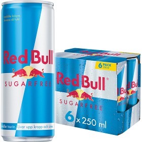 Bild på Red Bull Sockerfri Energidryck 6x25cl