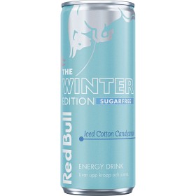 Bild på Red Bull Winter Edition Iced Cotton Candy Sockerfri Energidryck 25cl