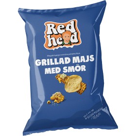 Bild på Redhead Chips Grillad Majs med Smör Limited Edition 150g