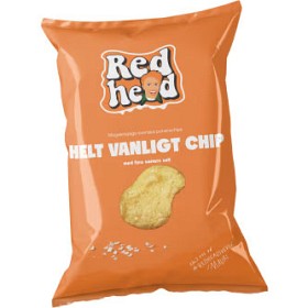 Bild på Redhead Helt Vanligt Chip Chips 150g