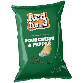 Bild på Redhead Sourcream Pepper Chips 150g