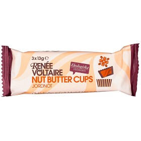 Bild på Renée Voltaire Nut Butter Cups Jordnöt 3x13g