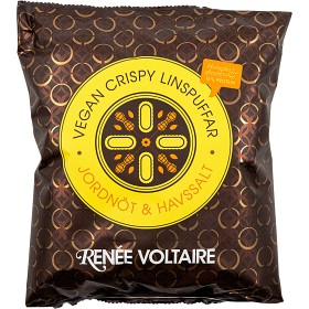 Bild på Renée Voltaire Vegan Crispy Linspuffar Jordnöt & Havssalt 90g