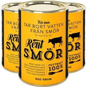 Bild på Rent Smör 100% 3x800g
