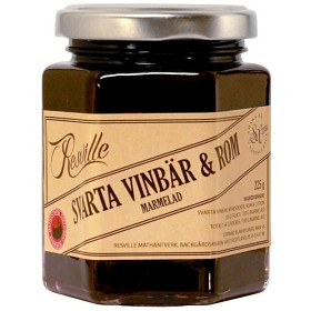 Bild på Resville Svart Vinbär & Rommarmelad 225g