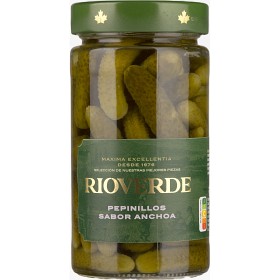 Bild på Rioverde Pepinillos Sabor Anchoa Saltgurka Ansjovis 345g