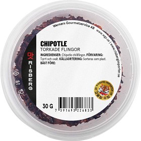 Bild på Risberg Chipotle Chili Torkade Flingor 30g