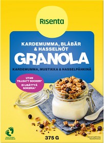 Bild på Risenta Kardemumma & Blåbär Granola 375 g