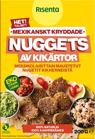 Bild på Risenta Kryddade Nuggets av Kikärtor 200 g