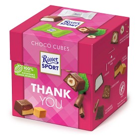 Bild på Ritter Sport Choco Cube Thank You Choklad 176g