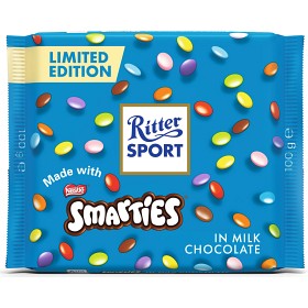Bild på Ritter Sport Smarties Mjölkchoklad 100g