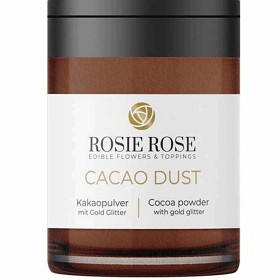 Bild på Rosie Rose Glitterpulver Kakao med Guld 40g