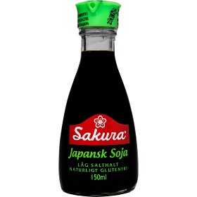 Bild på Sakura Japansk Soja Glutenfri & Låg Salthalt 150ml