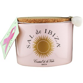 Bild på Sal de Ibiza Fleur de Sel La Vie En Rose Rossalt i Keramikburk 140g