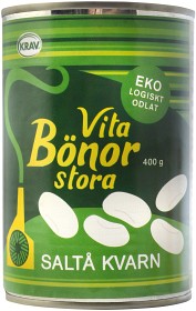 Köp Saltå Kvarn Stora Vita Bönor Burk 400 G På Delitea.se