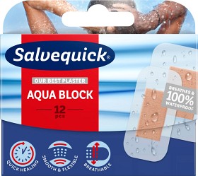 Bild på Salvequick Aqua Block 12 st